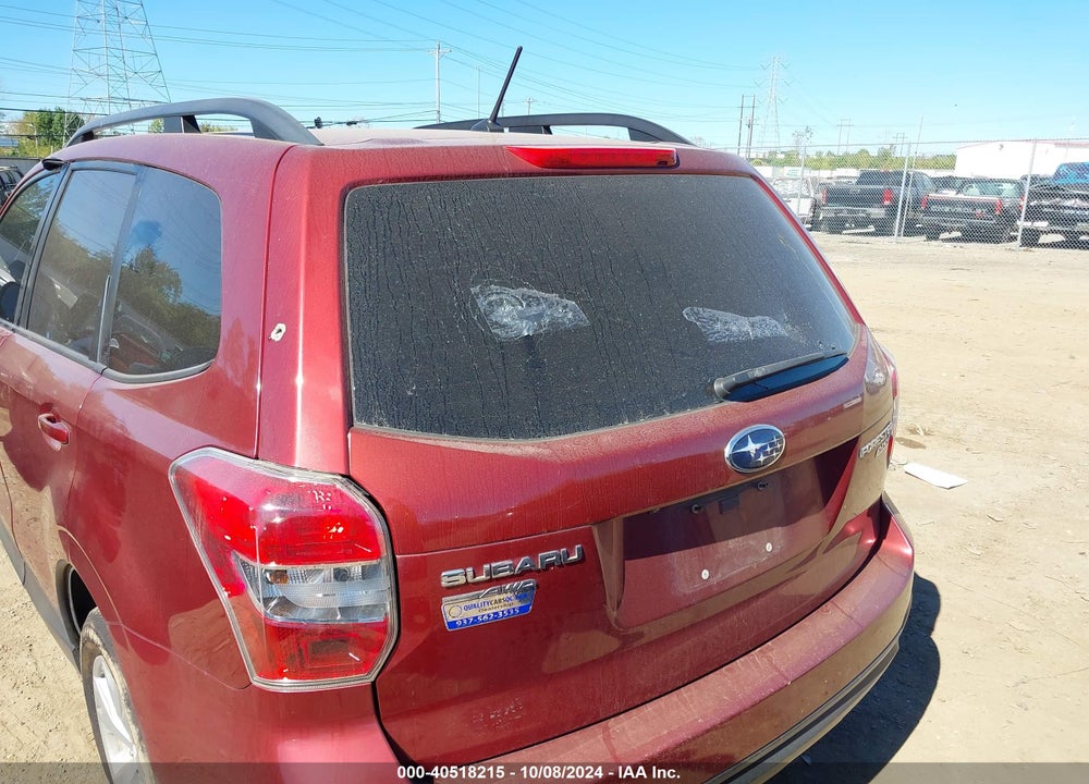 2015 SUBARU FORESTER 2.5I PREMIUM VIN: JF2SJAFCXFH832132