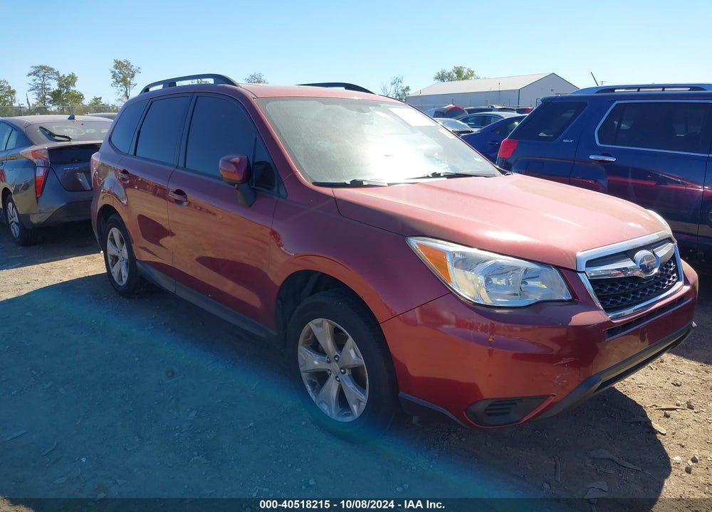2015 SUBARU FORESTER 2.5I PREMIUM VIN: JF2SJAFCXFH832132