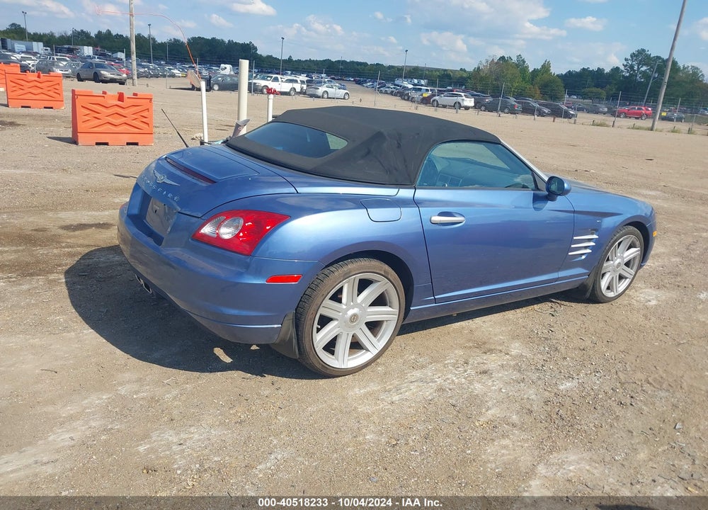 2005 CHRYSLER CROSSFIRE LIMITED VIN: 1C3AN65L05X045468
