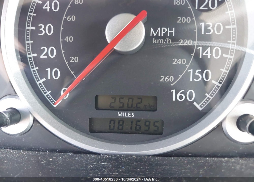 2005 CHRYSLER CROSSFIRE LIMITED VIN: 1C3AN65L05X045468