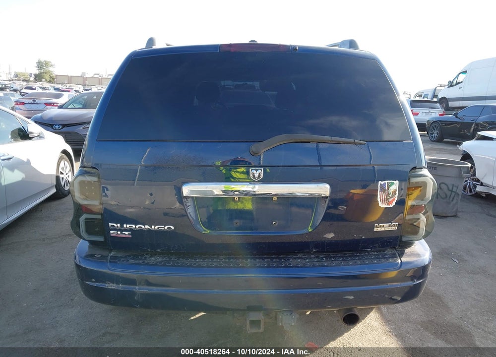 2006 DODGE DURANGO SLT VIN: 1D4HB48296F180632