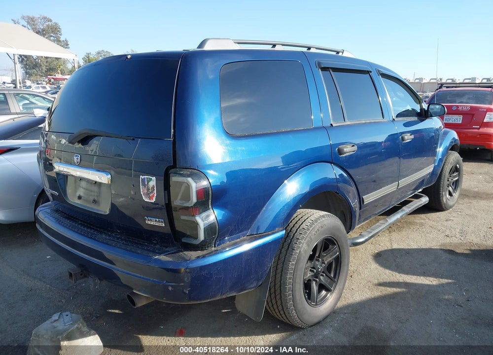 2006 DODGE DURANGO SLT VIN: 1D4HB48296F180632