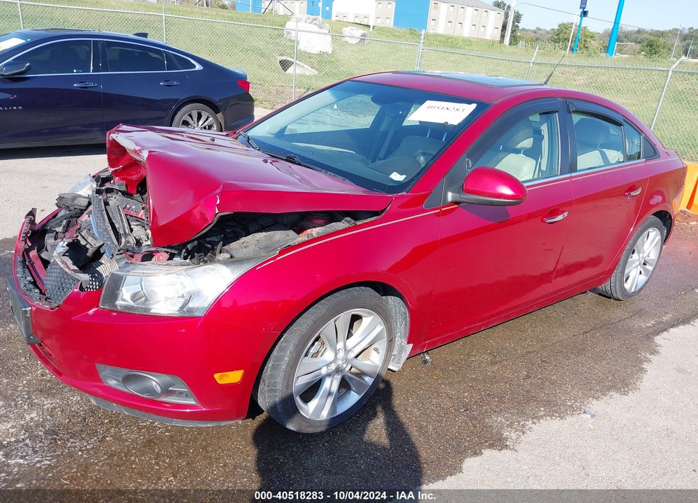 2012 CHEVROLET CRUZE LTZ VIN: 1G1PH5SC9C7194348