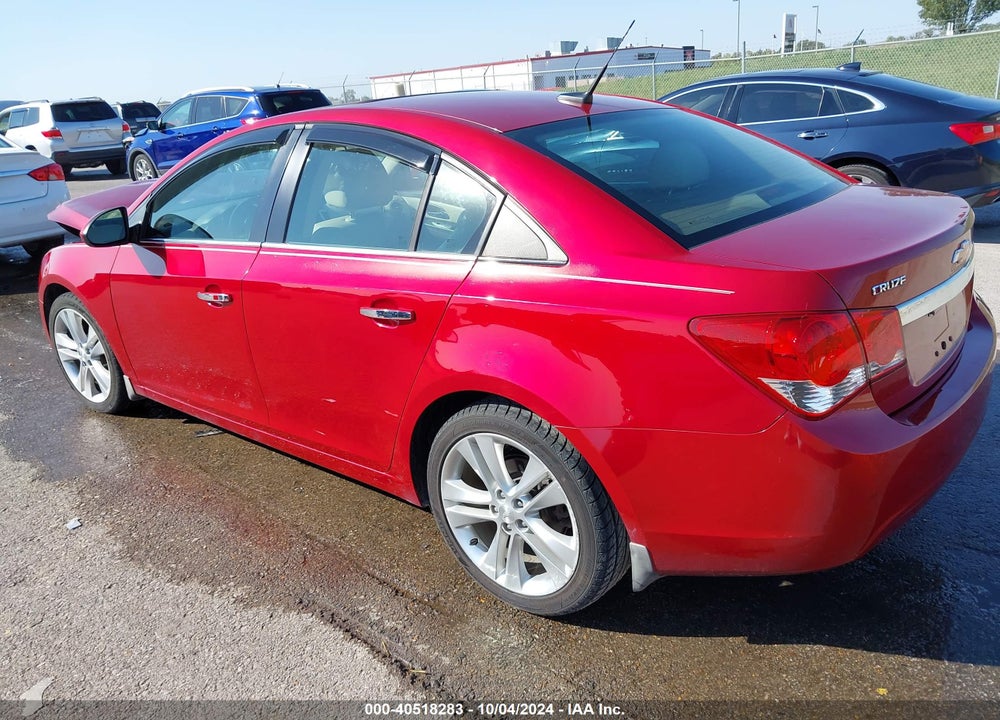 2012 CHEVROLET CRUZE LTZ VIN: 1G1PH5SC9C7194348
