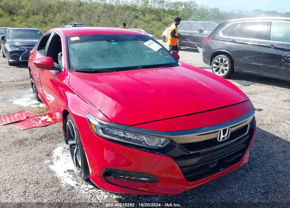 2018 HONDA ACCORD SPORT VIN: 1HGCV1F3XJA046308