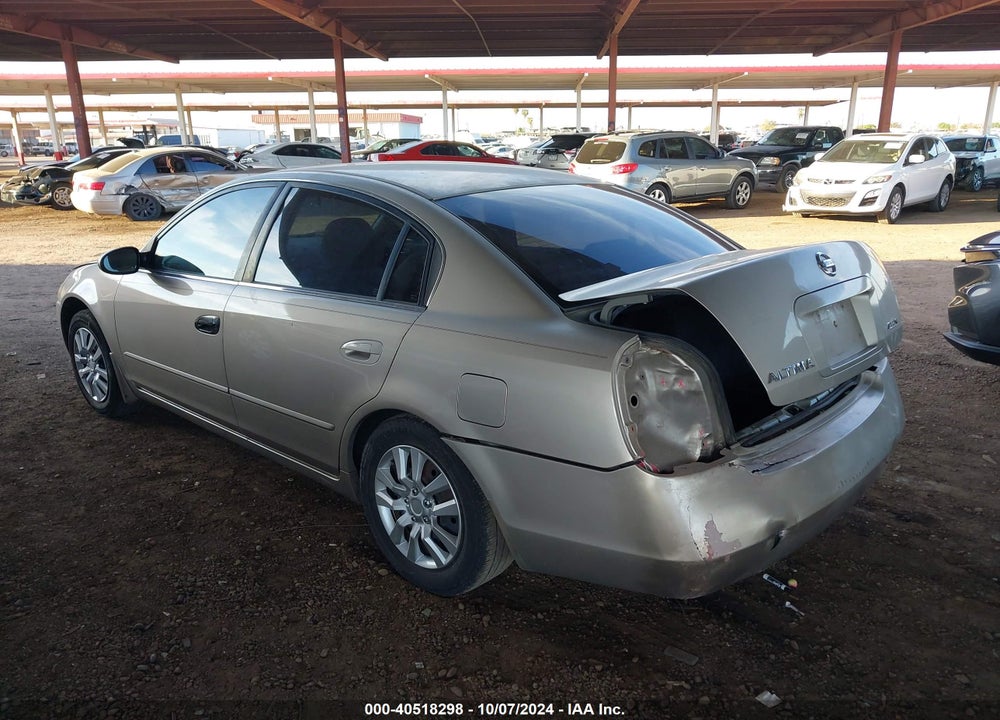 2005 NISSAN ALTIMA 2.5 S VIN: 1N4AL11D75N405890