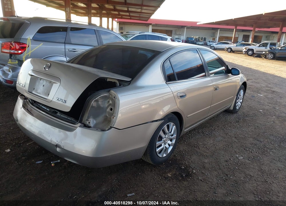 2005 NISSAN ALTIMA 2.5 S VIN: 1N4AL11D75N405890