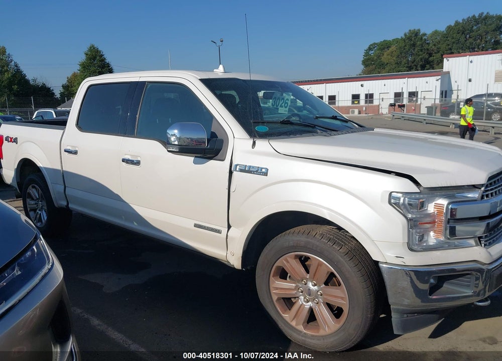 2019 FORD F-150 LARIAT VIN: 1FTFW1E13KFA03412