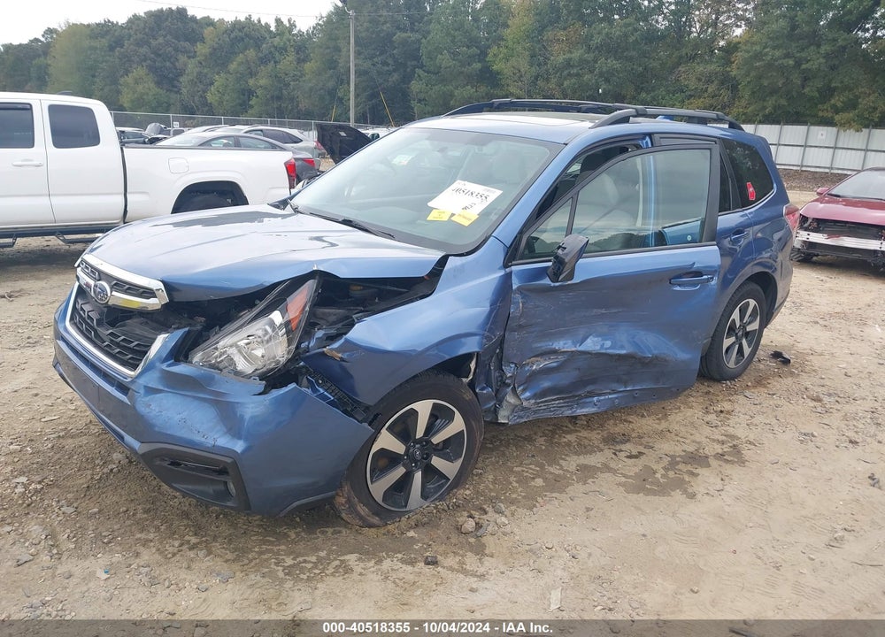 2018 SUBARU FORESTER 2.5I PREMIUM VIN: JF2SJAGC8JH554838