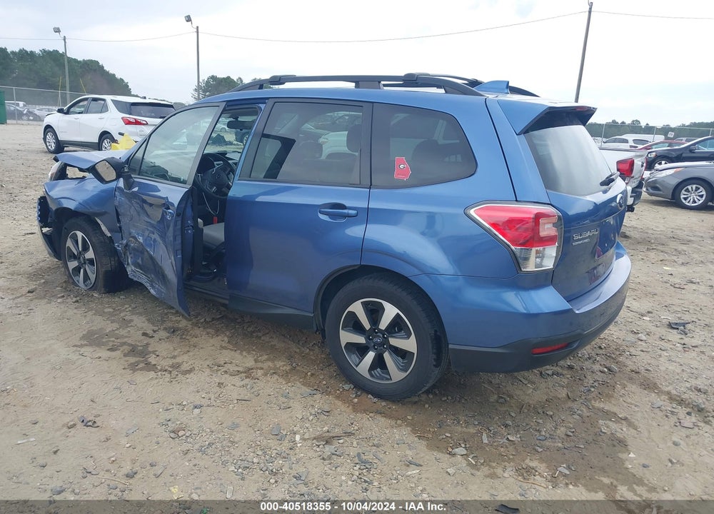 2018 SUBARU FORESTER 2.5I PREMIUM VIN: JF2SJAGC8JH554838
