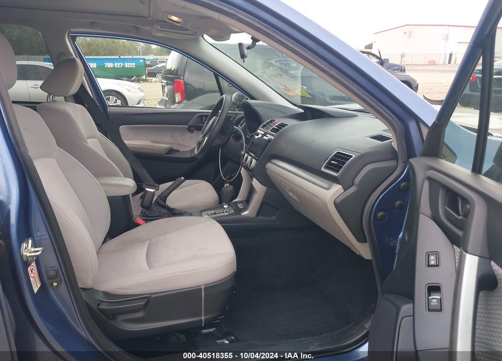 2018 SUBARU FORESTER 2.5I PREMIUM VIN: JF2SJAGC8JH554838
