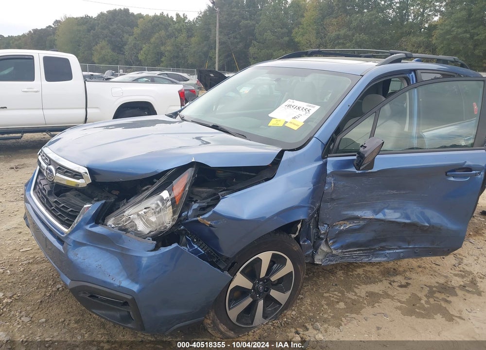 2018 SUBARU FORESTER 2.5I PREMIUM VIN: JF2SJAGC8JH554838