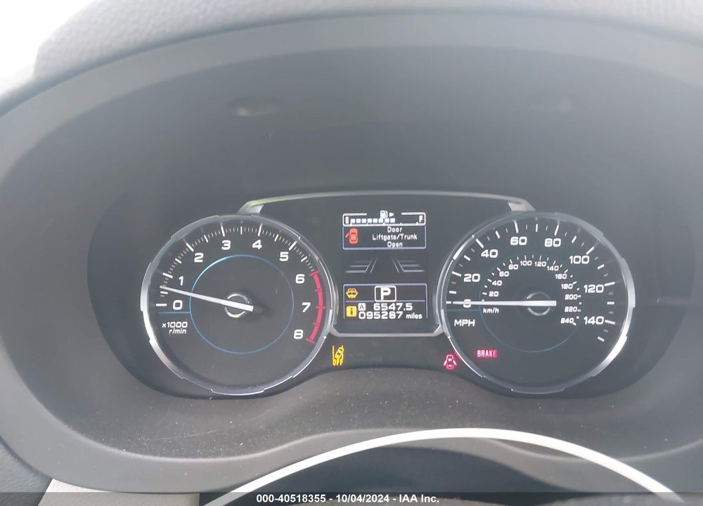 2018 SUBARU FORESTER 2.5I PREMIUM VIN: JF2SJAGC8JH554838