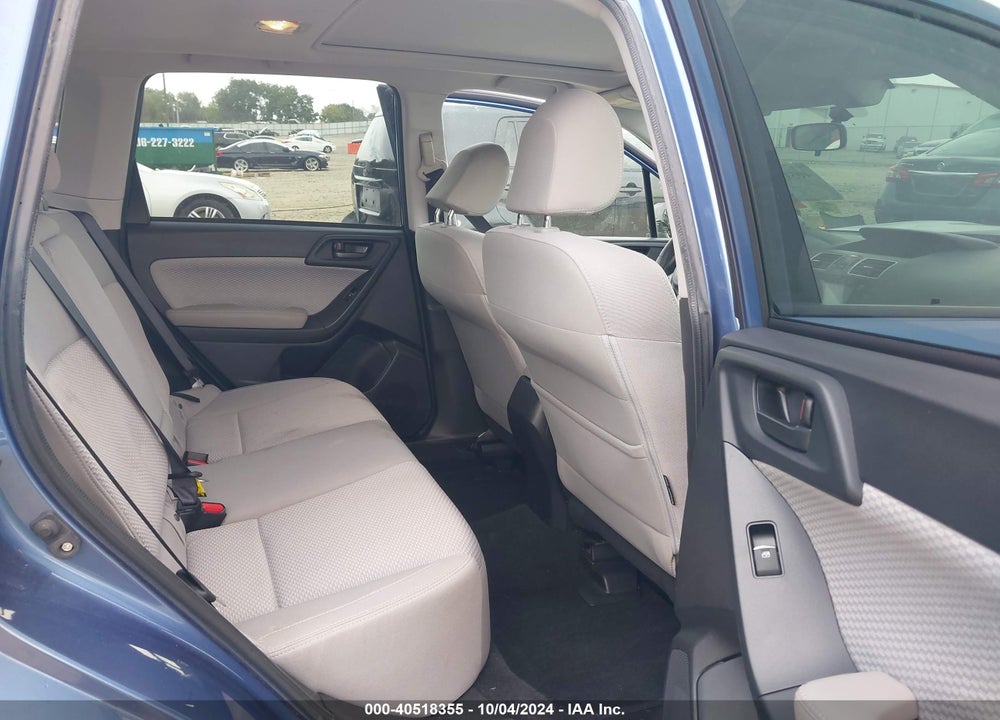2018 SUBARU FORESTER 2.5I PREMIUM VIN: JF2SJAGC8JH554838