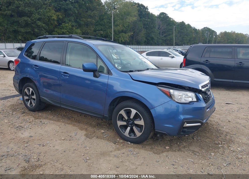 2018 SUBARU FORESTER 2.5I PREMIUM VIN: JF2SJAGC8JH554838