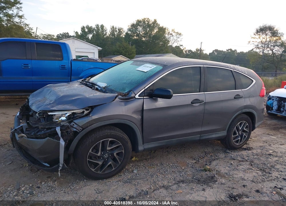 2016 HONDA CR-V SE VIN: 2HKRM4H44GH633429