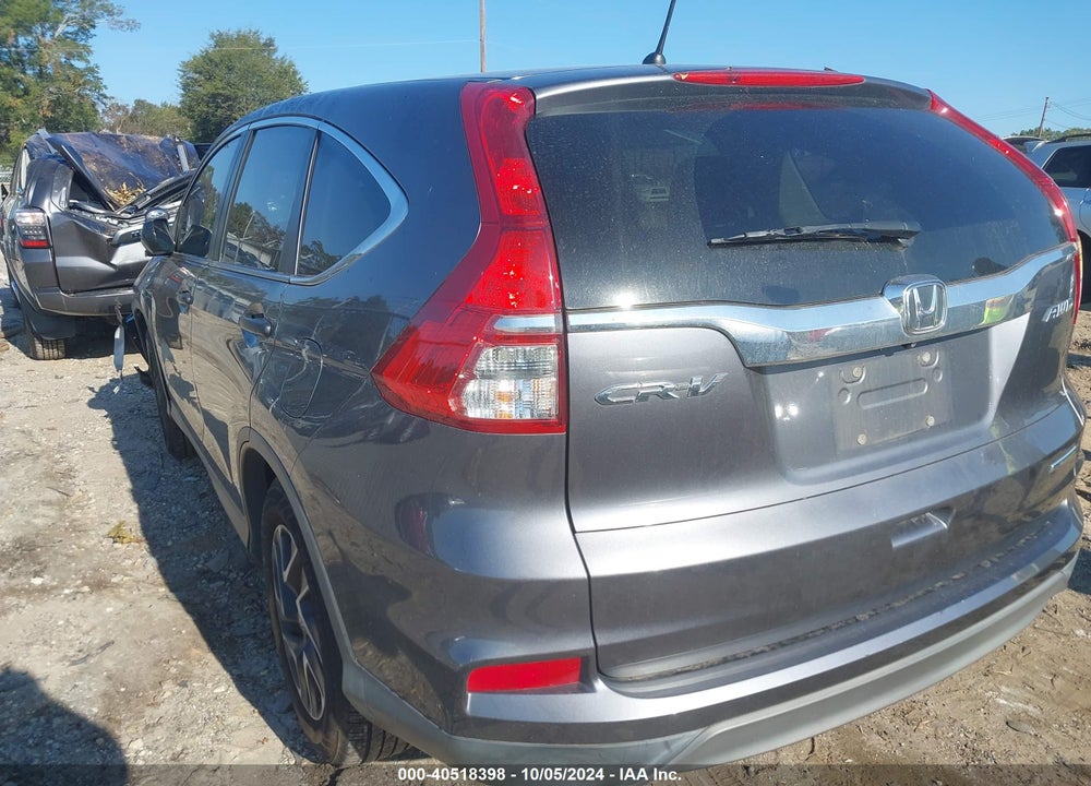 2016 HONDA CR-V SE VIN: 2HKRM4H44GH633429