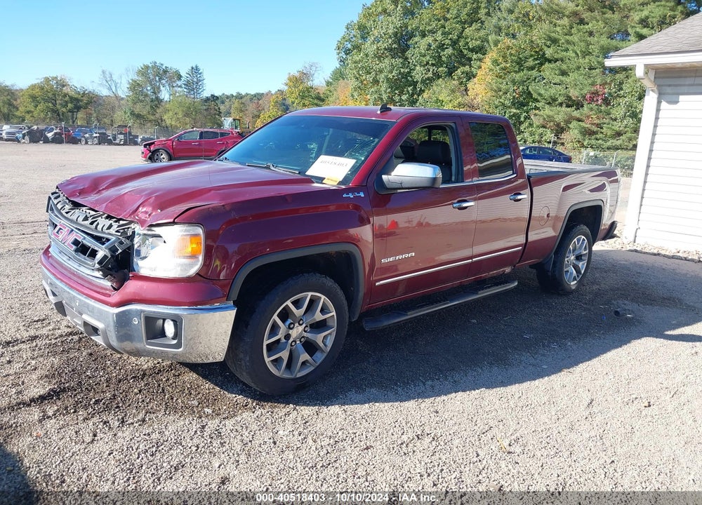 2014 GMC SIERRA 1500 SLT VIN: 1GTV2VEC5EZ142184