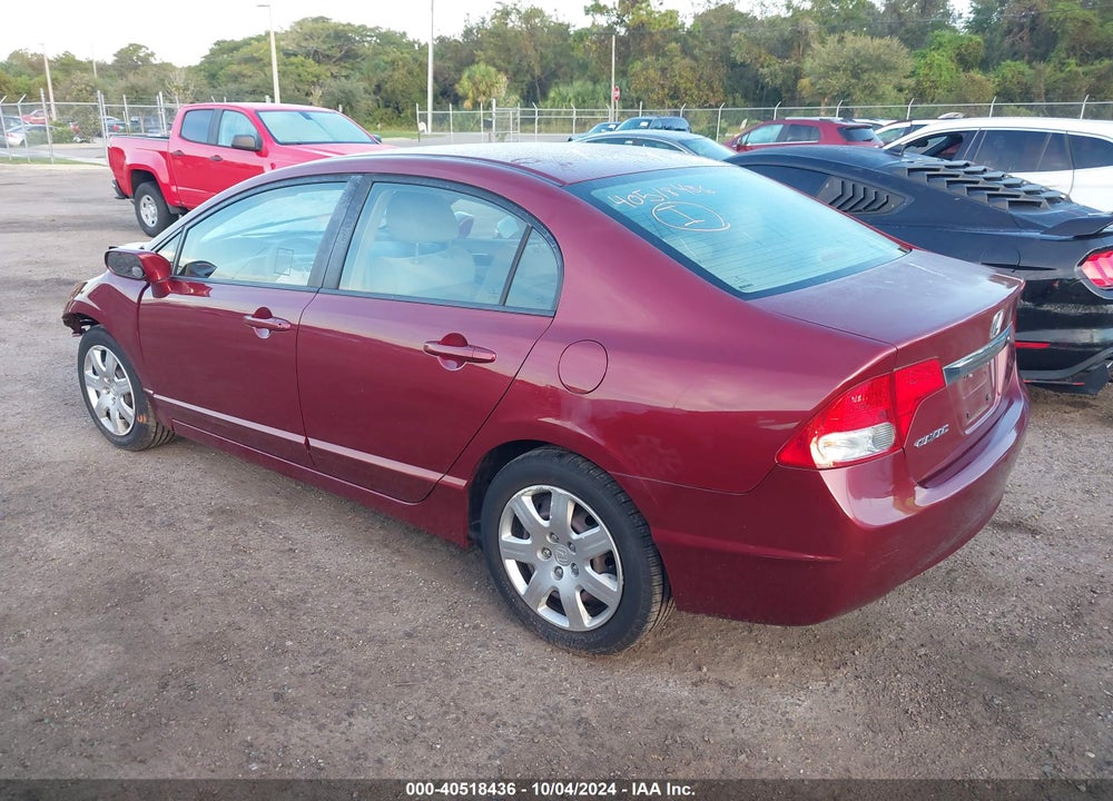 2010 HONDA CIVIC LX VIN: 19XFA1F50AE057128