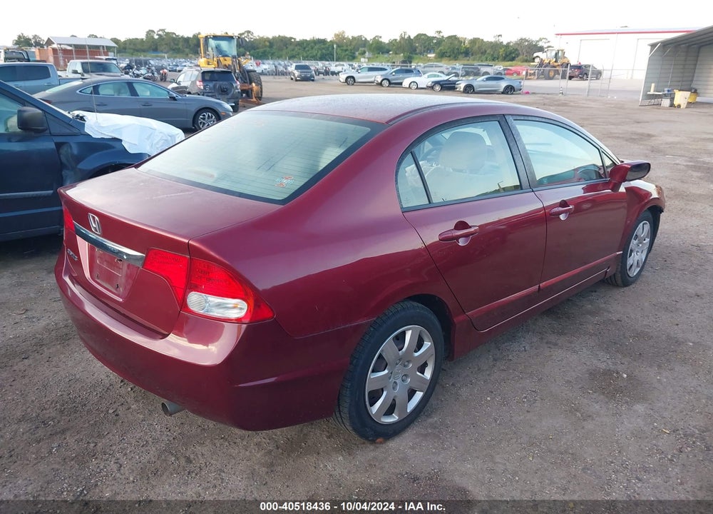 2010 HONDA CIVIC LX VIN: 19XFA1F50AE057128