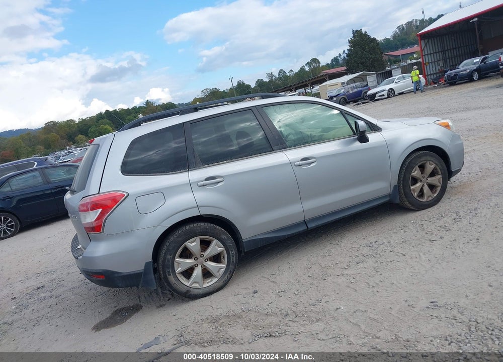 2014 SUBARU FORESTER 2.5I PREMIUM VIN: JF2SJADC9EH527562