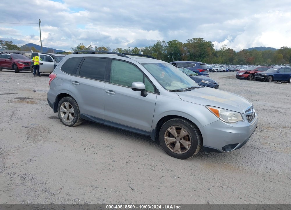 2014 SUBARU FORESTER 2.5I PREMIUM VIN: JF2SJADC9EH527562