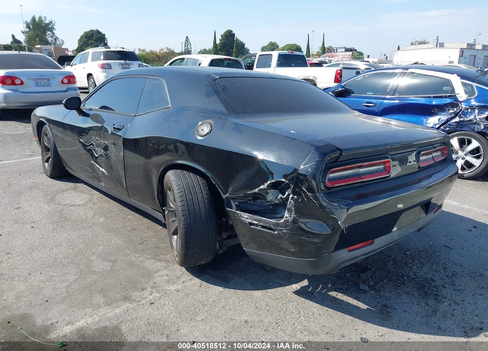 2016 DODGE CHALLENGER SXT VIN: 2C3CDZAG8GH236651