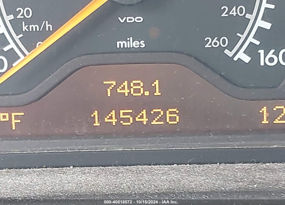 1997 MERCEDES-BENZ E 320 VIN: WDBJF55F4VA363415