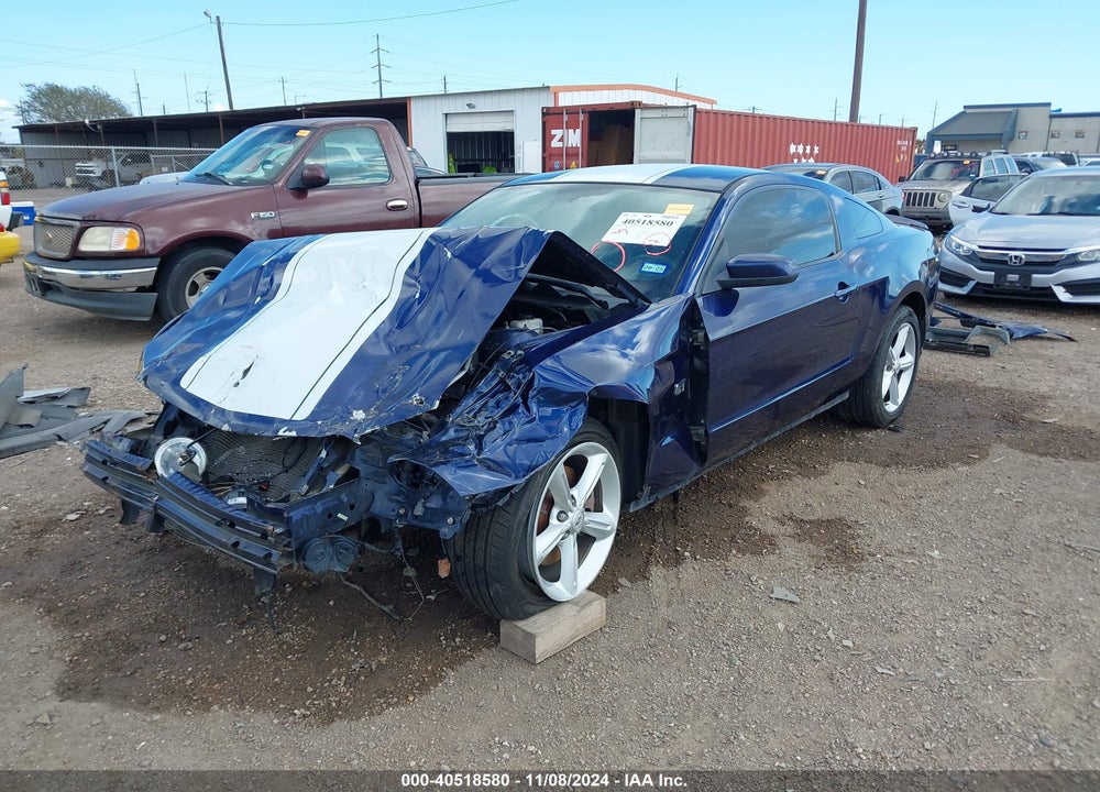 2010 FORD MUSTANG VIN: 1ZVBP8CH2A5137155