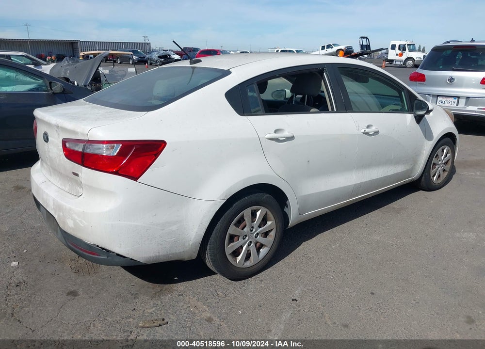 2015 KIA RIO LX VIN: KNADM4A31F6428331