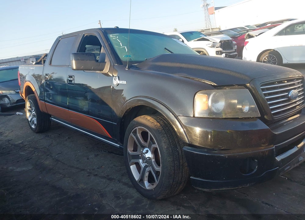 2008 HARLEY-DAVIDSON FORD F-150 /LIMITED VIN: 1FTRW12568FB15117