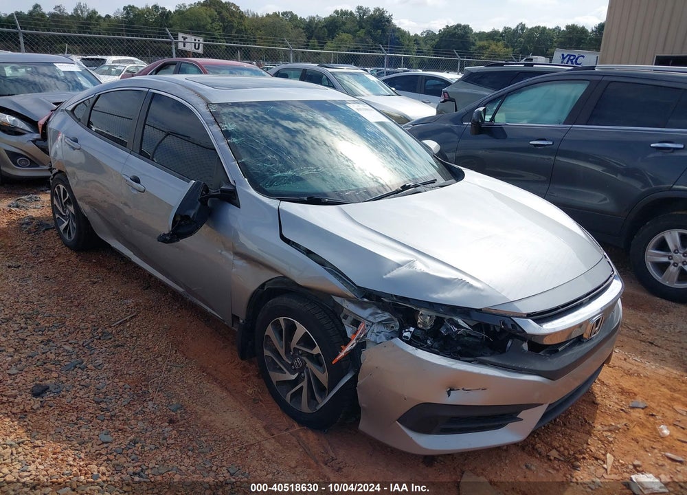 2016 HONDA CIVIC EX VIN: 19XFC2F75GE091494