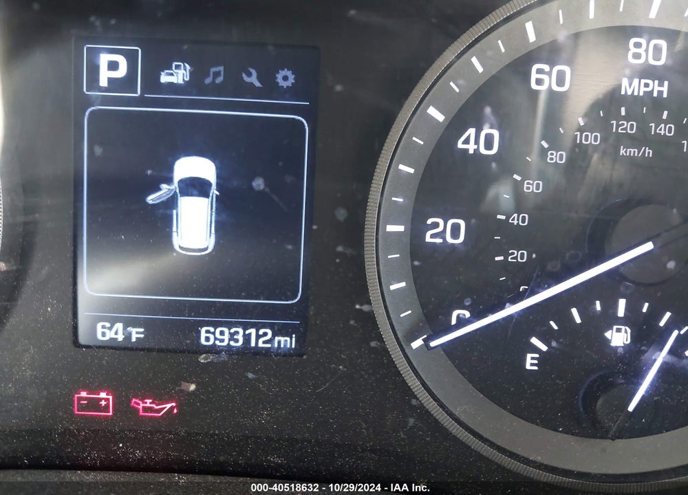 2017 HYUNDAI TUCSON SE VIN: KM8J23A45HU441768