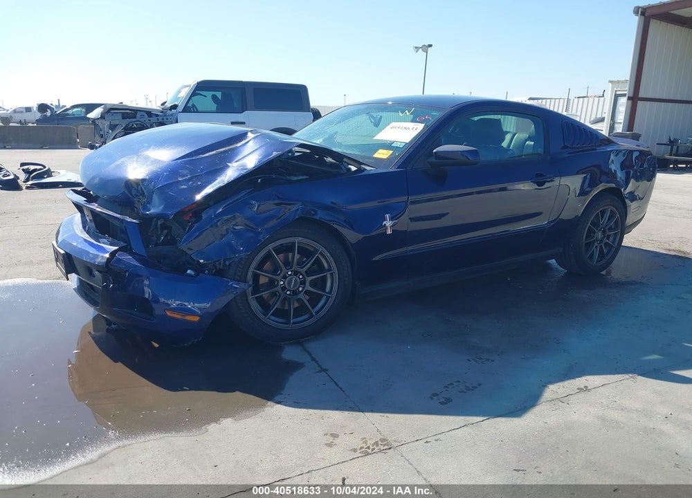 2012 FORD MUSTANG V6 PREMIUM VIN: 1ZVBP8AM3C5256173