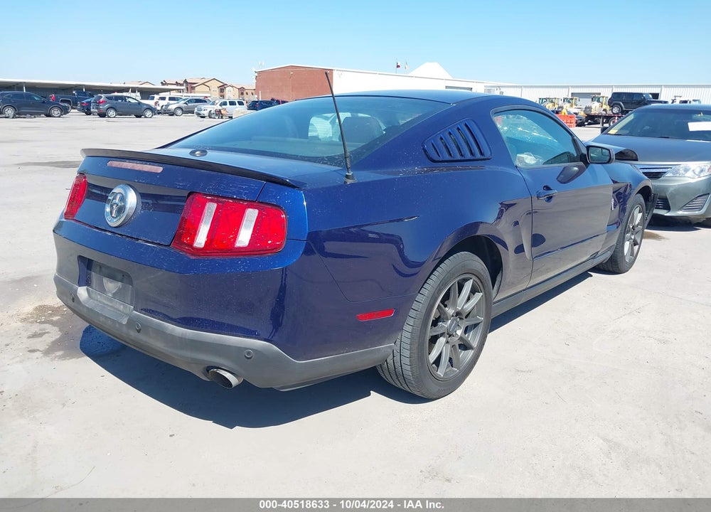 2012 FORD MUSTANG V6 PREMIUM VIN: 1ZVBP8AM3C5256173