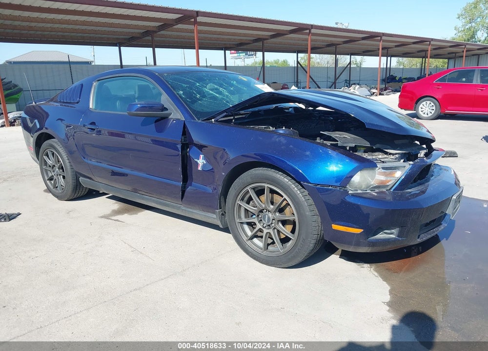 2012 FORD MUSTANG V6 PREMIUM VIN: 1ZVBP8AM3C5256173