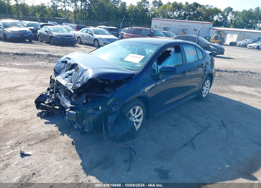 2024 TOYOTA COROLLA LE VIN: 5YFB4MDE3RP180250