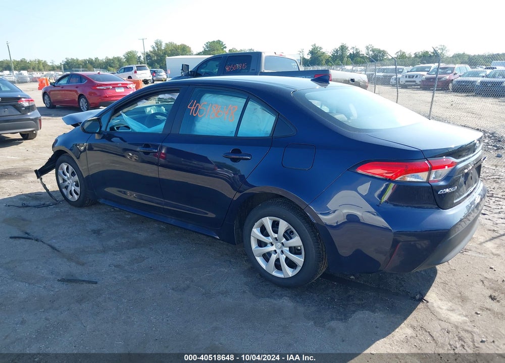 2024 TOYOTA COROLLA LE VIN: 5YFB4MDE3RP180250