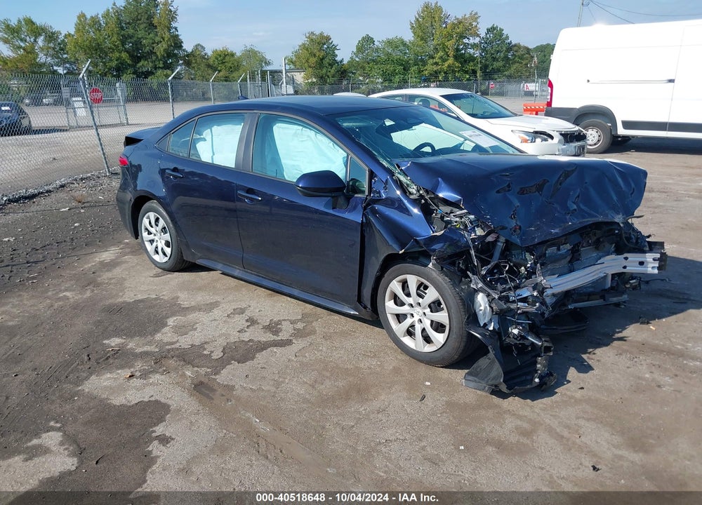 2024 TOYOTA COROLLA LE VIN: 5YFB4MDE3RP180250