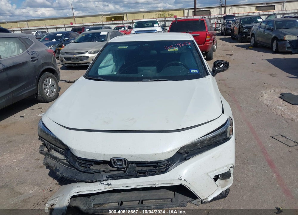 2022 HONDA CIVIC SPORT VIN: 2HGFE2F58NH571721
