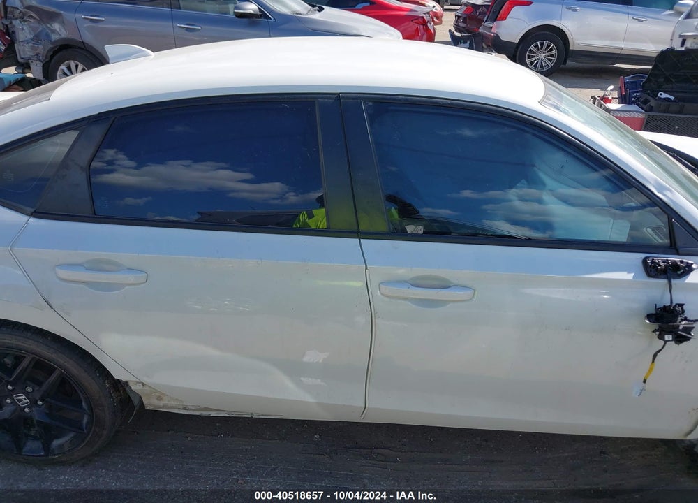 2022 HONDA CIVIC SPORT VIN: 2HGFE2F58NH571721