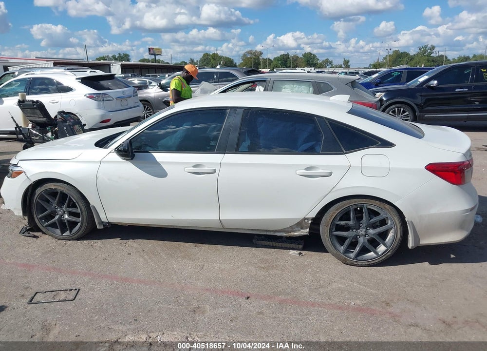 2022 HONDA CIVIC SPORT VIN: 2HGFE2F58NH571721