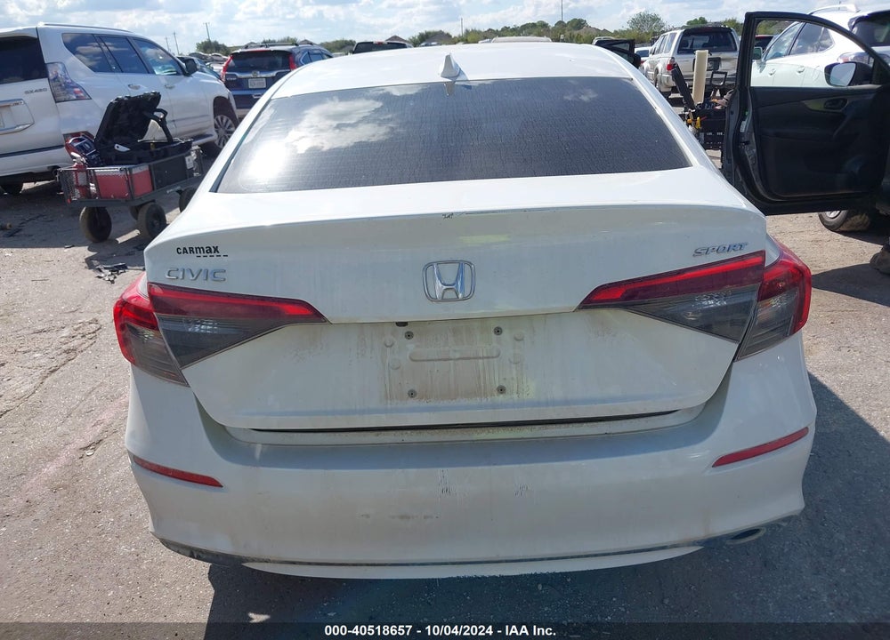 2022 HONDA CIVIC SPORT VIN: 2HGFE2F58NH571721