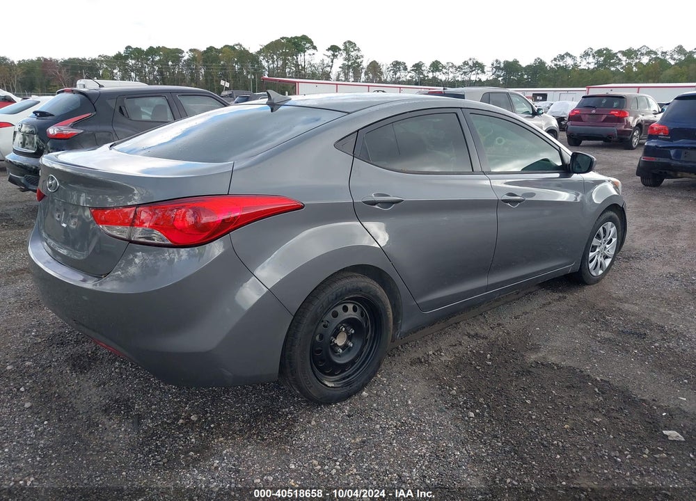 2012 HYUNDAI ELANTRA GLS VIN: 5NPDH4AE5CH084108