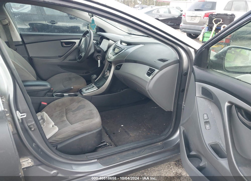 2012 HYUNDAI ELANTRA GLS VIN: 5NPDH4AE5CH084108