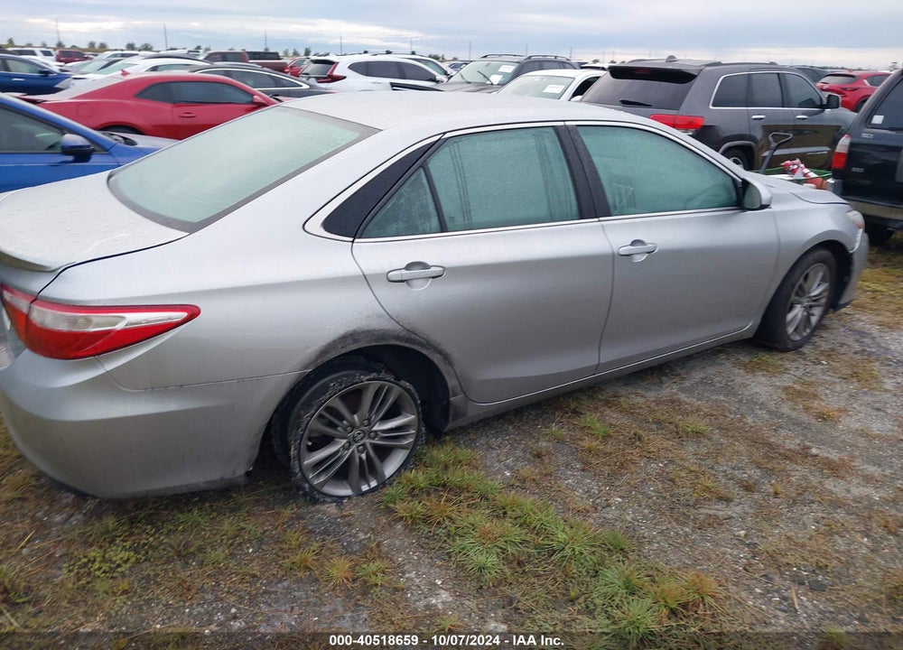 2015 TOYOTA CAMRY SE VIN: 4T1BF1FK3FU964630