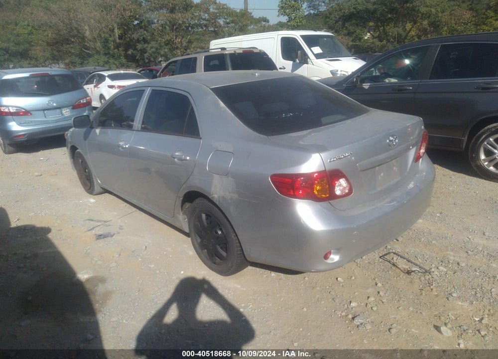 2009 TOYOTA COROLLA LE VIN: 2T1BU40E89C031984