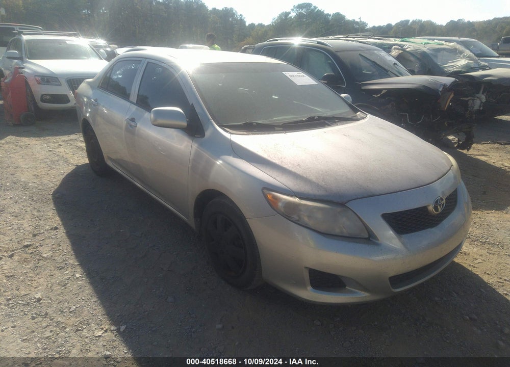 2009 TOYOTA COROLLA LE VIN: 2T1BU40E89C031984
