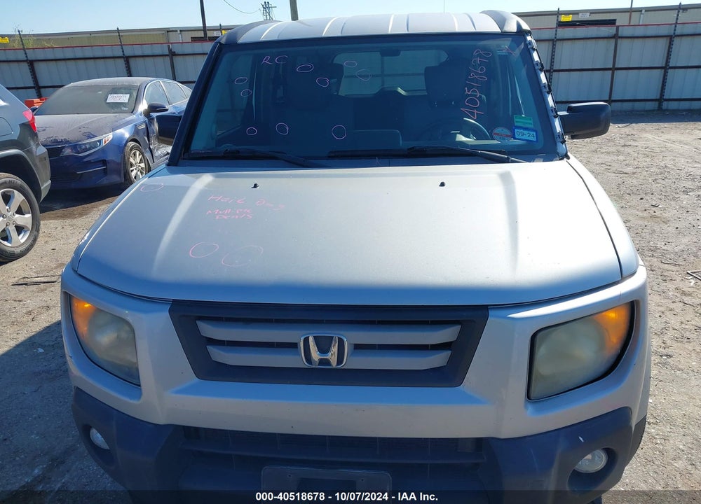 2008 HONDA ELEMENT EX VIN: 5J6YH187X8L009182