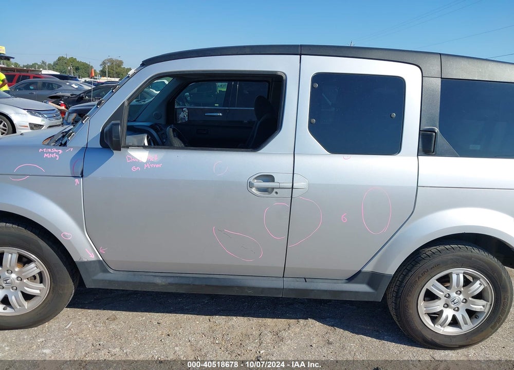 2008 HONDA ELEMENT EX VIN: 5J6YH187X8L009182
